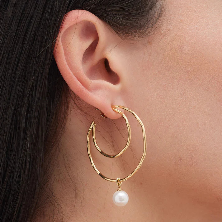 Victoria Cruz Ohrstecker "Endlose Perle" APVC2262