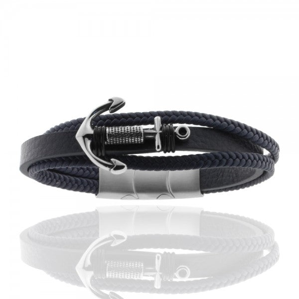 Storch Ankerarmband "Umschwungener Anker" APSS4233