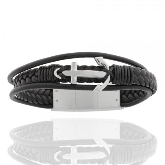 Storch Armband "Starker Anker" APSS4235