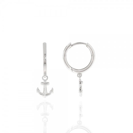 Ohrringe Seemannscreolen 925/- Silber APSS4237