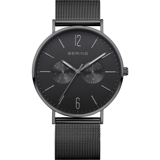 Bering Herrenarmbanduhr Chronograph "Schwarzlicht" APAUB42220