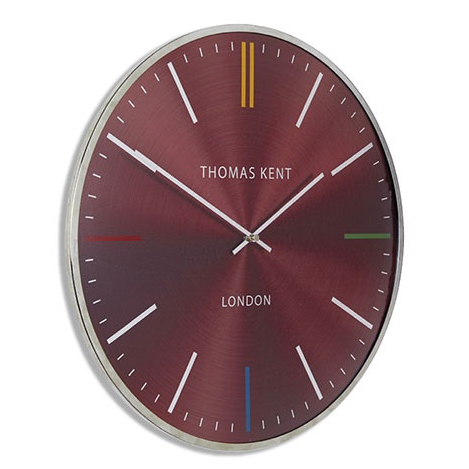 Thomas Kent Wanduhr in Rot - Schmuck & Uhren Andrea Panick