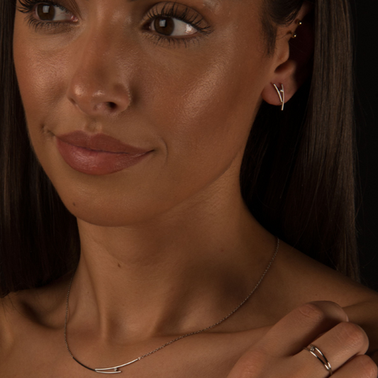 Ernstes Design Ohrstecker "Brillantisch" APED22115