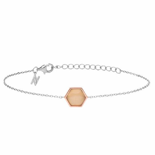NanaKay Armband mit Mondstein "French Chic" APSS10227