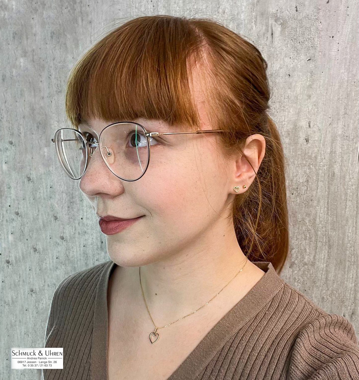 NanaKay Collier "Liebesessenz" 375/- Gold APCO2231/1