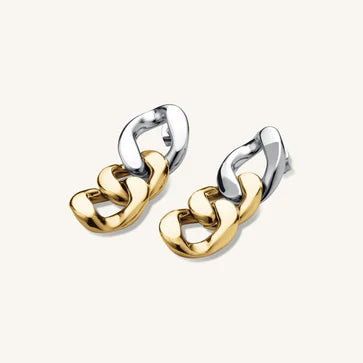 Rosefield Ohrringe "Duotone Chain" APRO32611