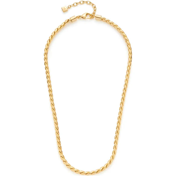 Leonardo Edelstahl-Halskette Kordel gold- und silberfarben Minelli APLS10235/4
