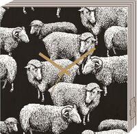 S.T.A.M.P.S. Wanduhr Woodclock ''sheep'' APSU72316