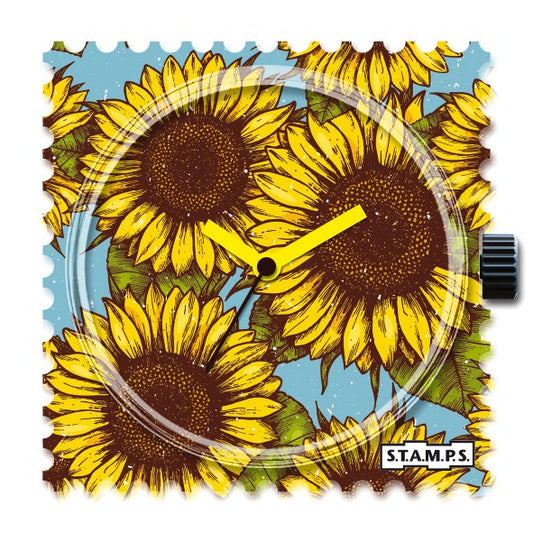 S.T.A.M.P.S. Armbanduhr zum Wechseln "Sunflower" APSU09257
