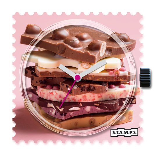 S.T.A.M.P.S. Armbanduhr zum Wechseln "Chocolate" APSU092511