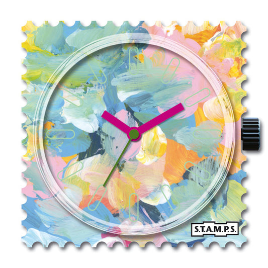 S.T.A.M.P.S. Armbanduhr zum Wechseln Uhrenmotiv ''Flor de Mar'' APSU7231