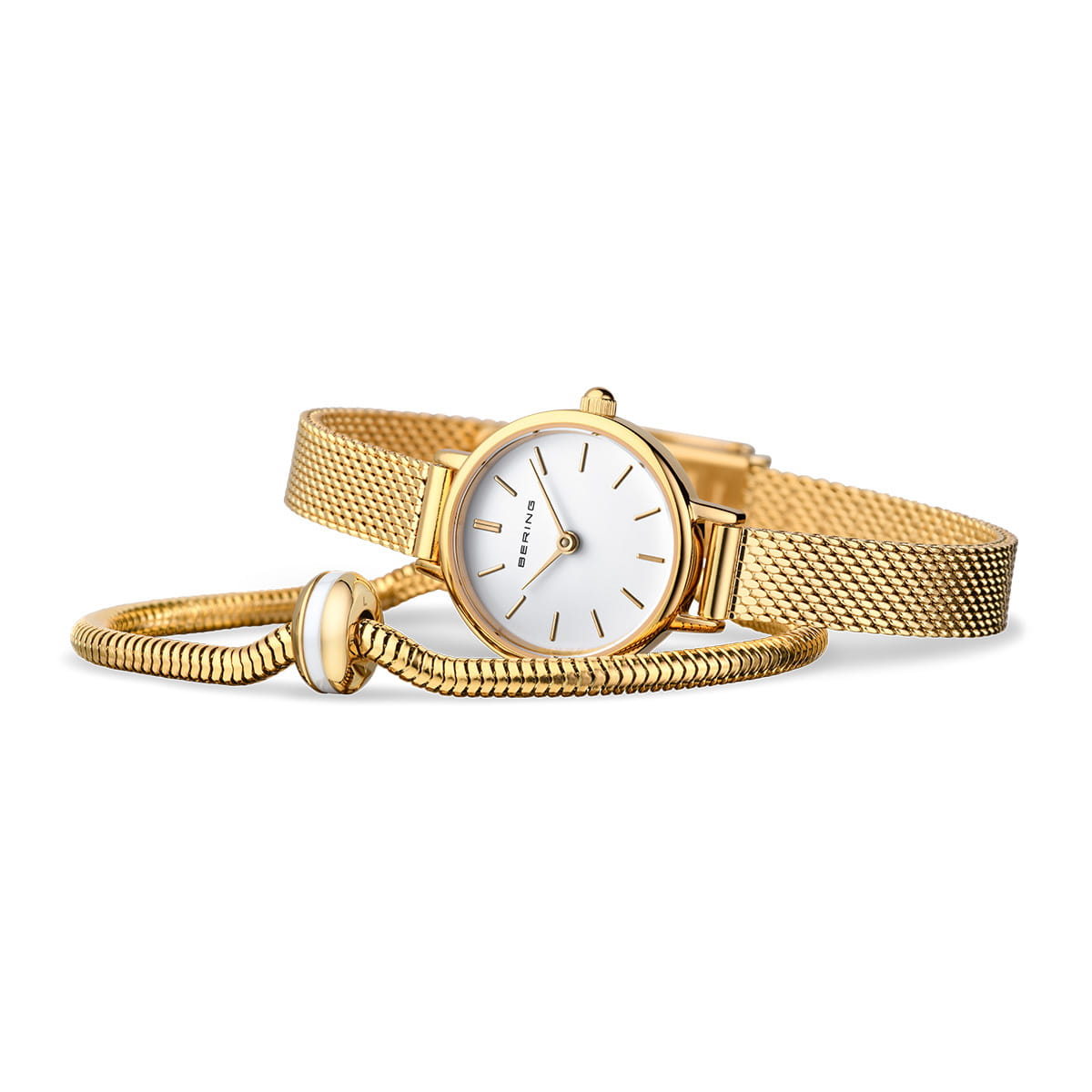 Bering Geschenkset Uhr mit Armband "Lovely Gold" APBW12251