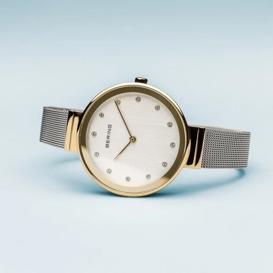 Bering Damenarmbanduhr "Goldkreis" APAUB42232