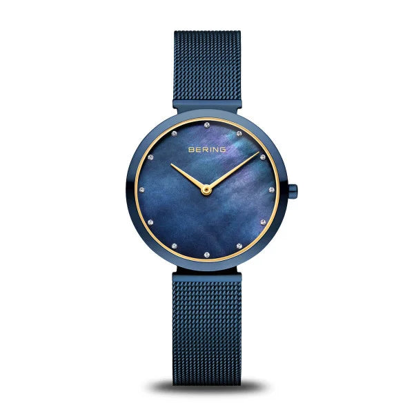 Bering-Armbanduhr blaue Galaxie APBW12231/1