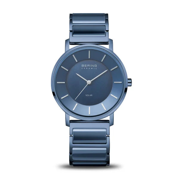 Bering-Armbanduhr Solar blau oder weiß BUAP523/2