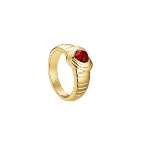 Rosefield Ring "Herzschlag" in verschiedenen Farben APRO32619