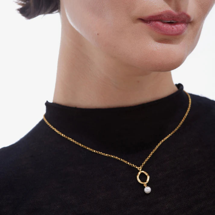 Victoria Cruz Collier "Endlose Perle" APVC2263