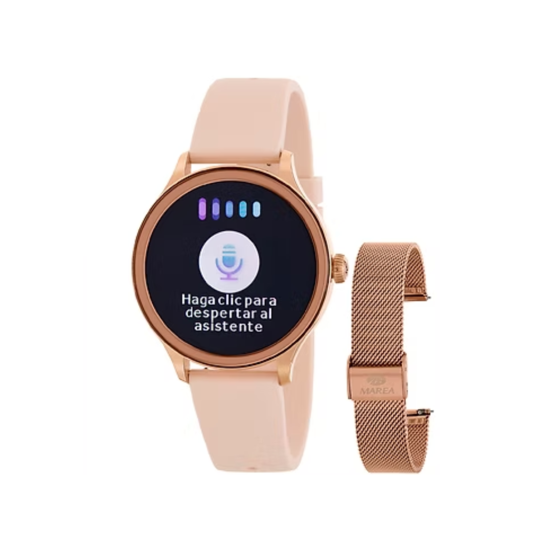 Marea Smart-Watch "Alles im Runden im Bluetooth Talk" in verschiedenen Farben B58012MAPS1255