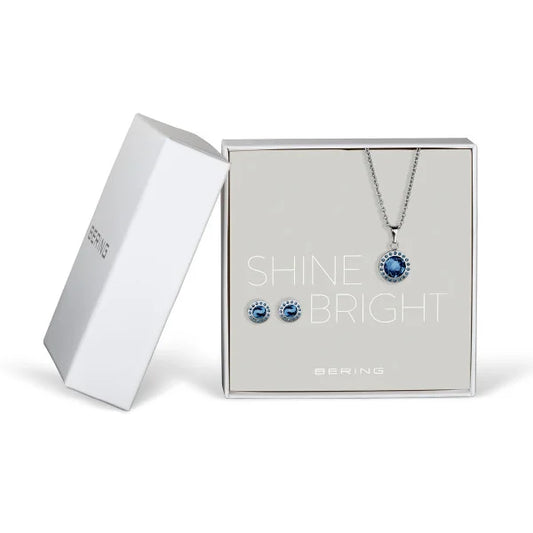 Bering Schmuckset "Shine Bright" in verschiedenen Farben BUAP12225