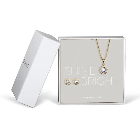 Bering Schmuckset "Shine Bright" in verschiedenen Farben BUAP12225