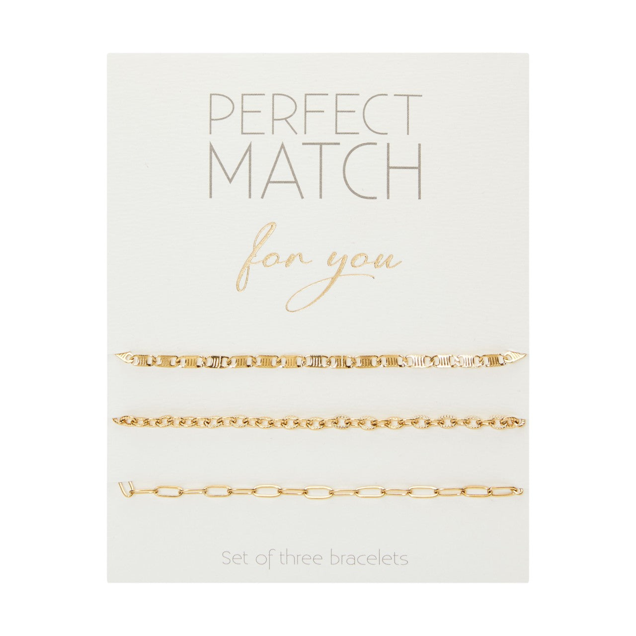 Perfect Match - Armbandset in verschiedenen Farben APSO3244