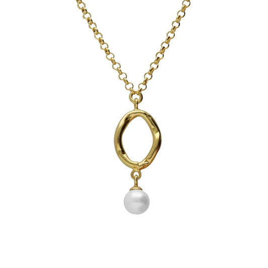 Victoria Cruz Collier "Endlose Perle" APVC2263