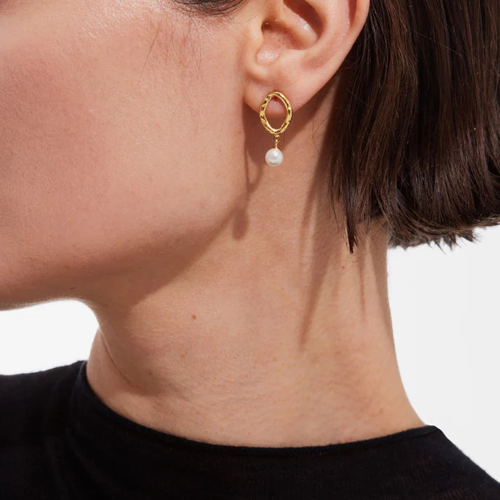 Victoria Cruz Ohrstecker "Radiance Pearl" APVC2266