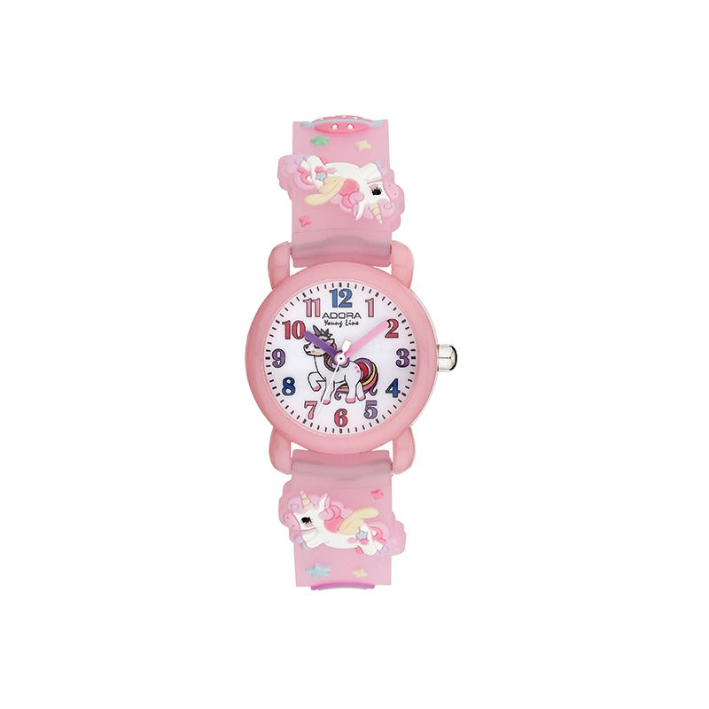 Kinderarmbanduhr "Meerjungfrauen und Einhörner" in verschiedenen Farben KAU4264