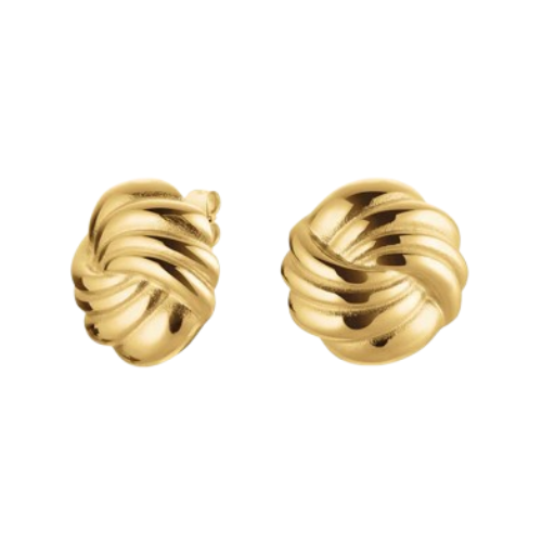 Rosefield Ohrringe "Goldener Knoten" APRO32622