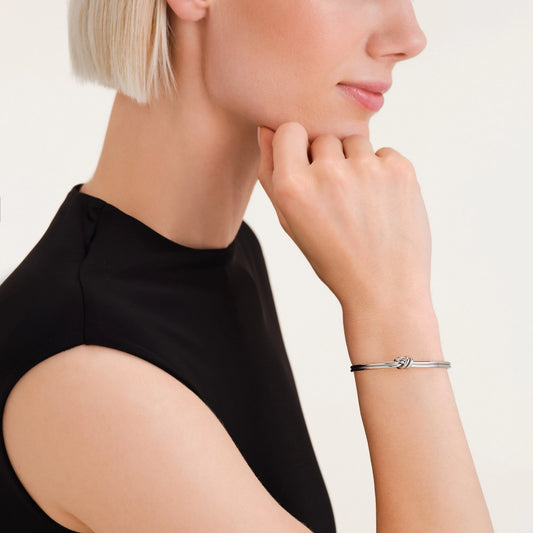Rosefield Armreifen "Knoten" in verschiedenen Farben APRO32626