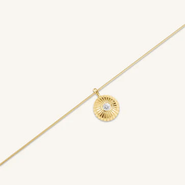 Rosefield Collier "Solitary Münze" APRO32610