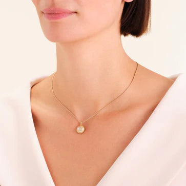 Rosefield Collier "Solitary Münze" APRO32610