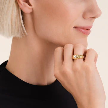 Rosefield Ring "Herzschlag" in verschiedenen Farben APRO32619