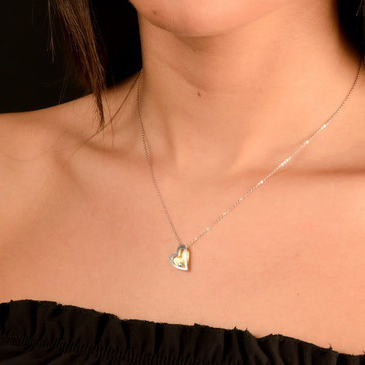 Ernstes Design Collier "Goldenes Herz" APED221114