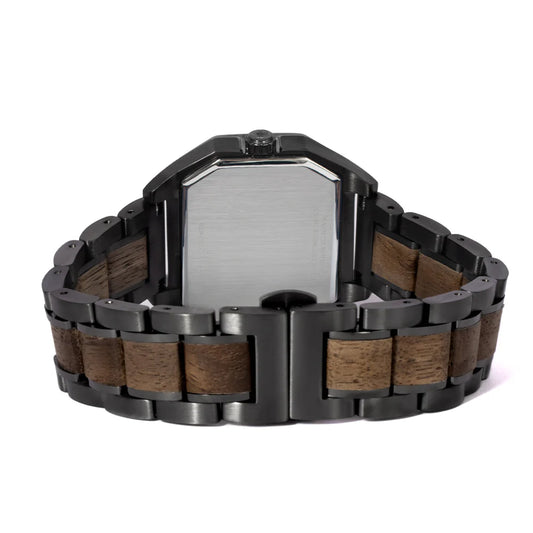 Waidzeit Armbanduhr aus Mooreiche "Köln" WUAP3261/2