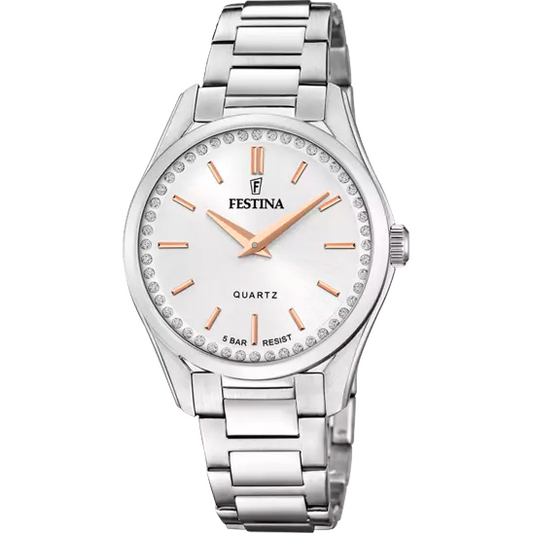 Festina Armbanduhr "Zirkoniabogen" in verschiedenen Farben APAUF102217