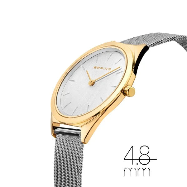 Bering-Armbanduhr bicolor Edelstahl Gold BUAP523/1