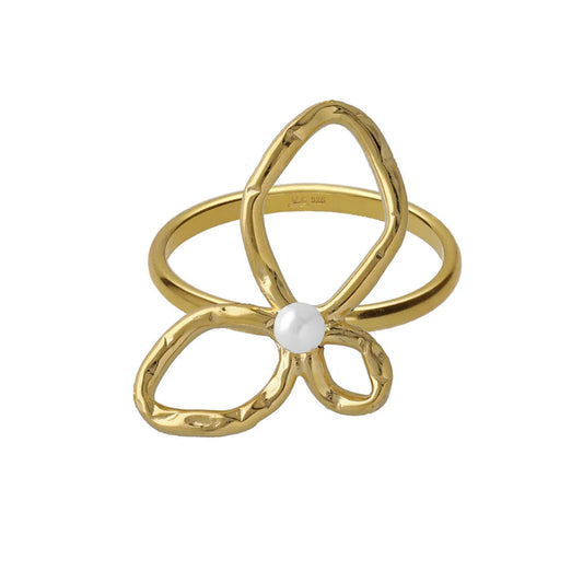 Victoria Cruz Ring "Blütenschleife" in verschiedenen Größen APVC2269