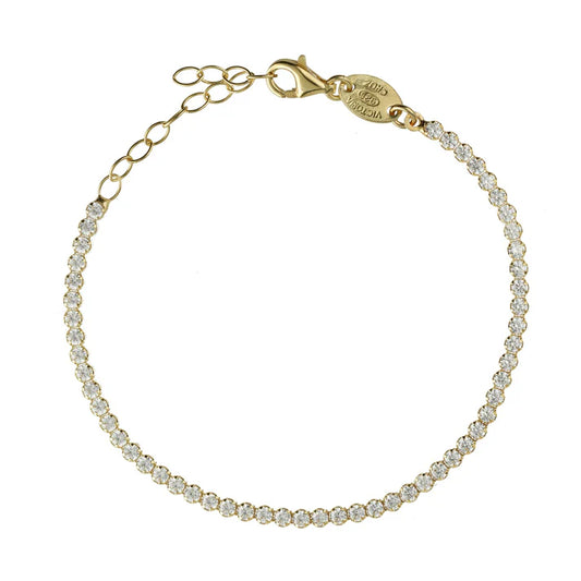 Victoria Cruz Tennisarmband "Waterfall" in verschiedenen Farben APVC2267