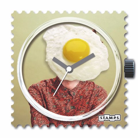 S.T.A.M.P.S. Armbanduhr zum Wechseln "Eggface" APSU092525