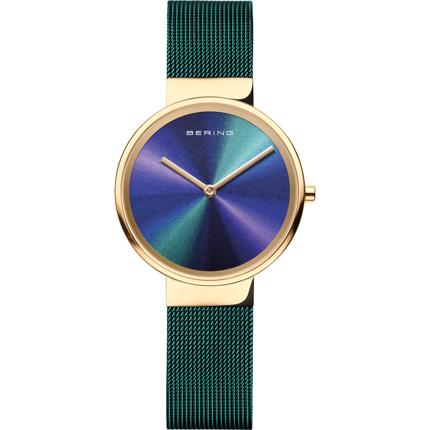 Bering-Armbanduhr gold grün lila APAUB42215 - Schmuck & Uhren Andrea Panick