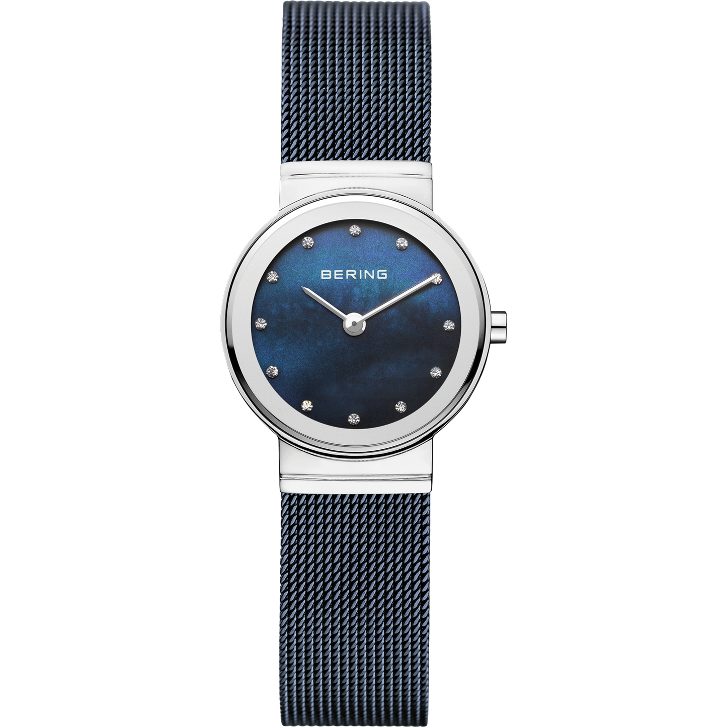 Bering-Armbanduhr silber blau APAUB4227 - Schmuck & Uhren Andrea Panick